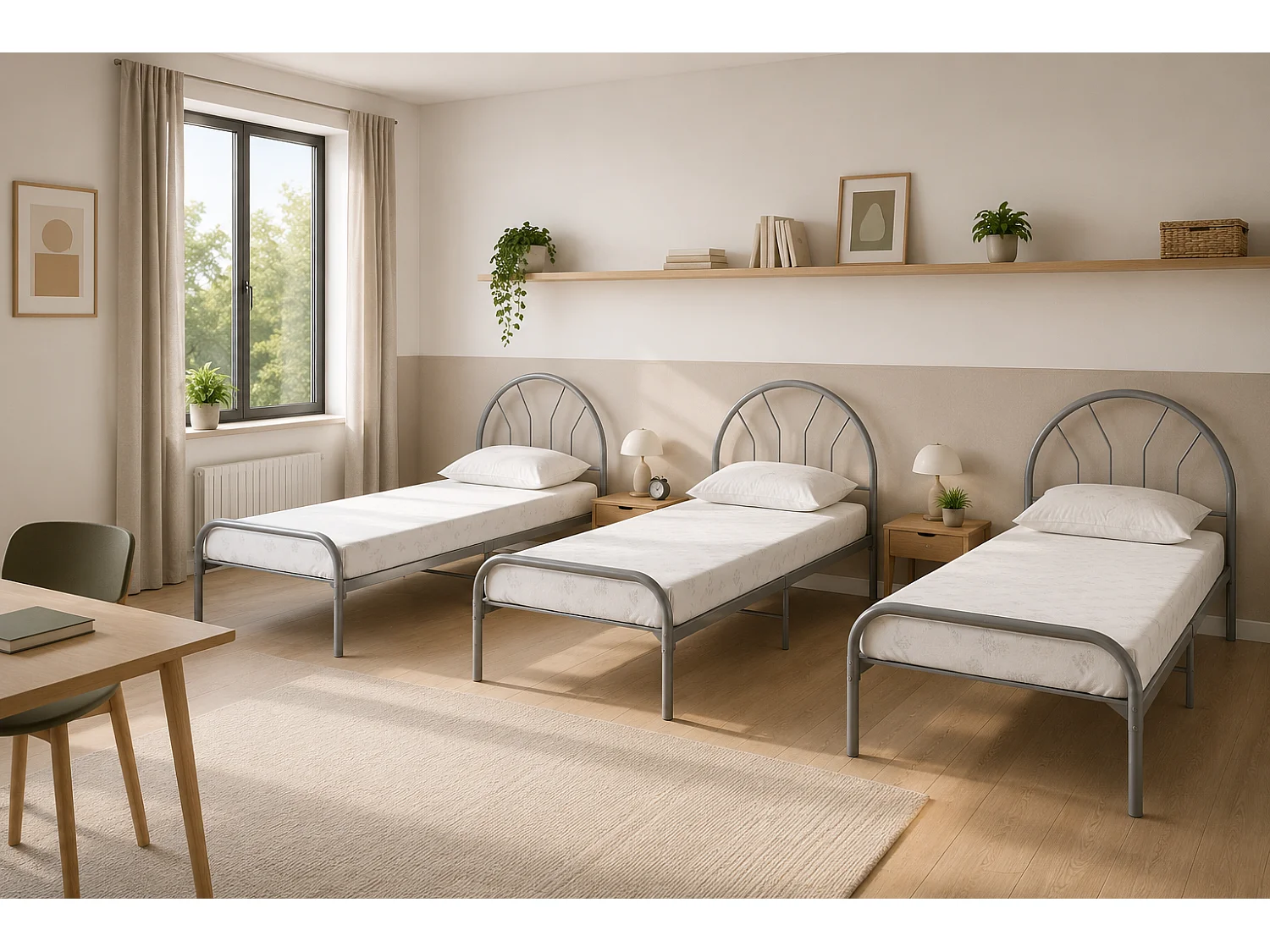 LIT ECO GRIS 90X190cm