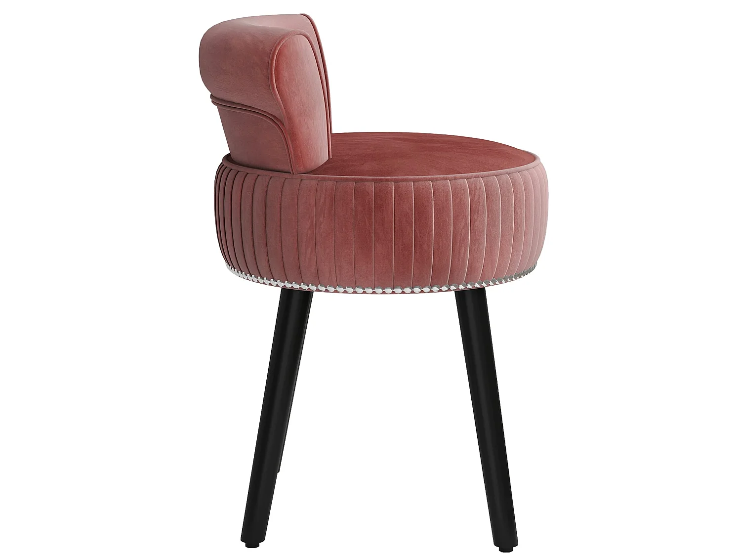 Sedia imbottita in stile modern classic