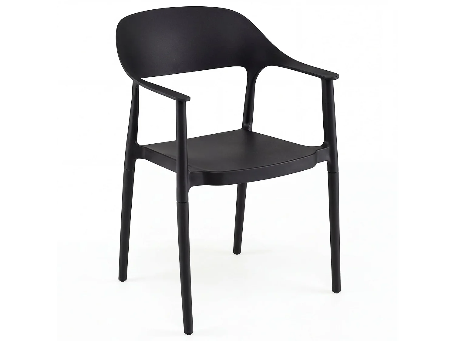 Sedia in plastica per la sala da pranzo Sedia per la cucina