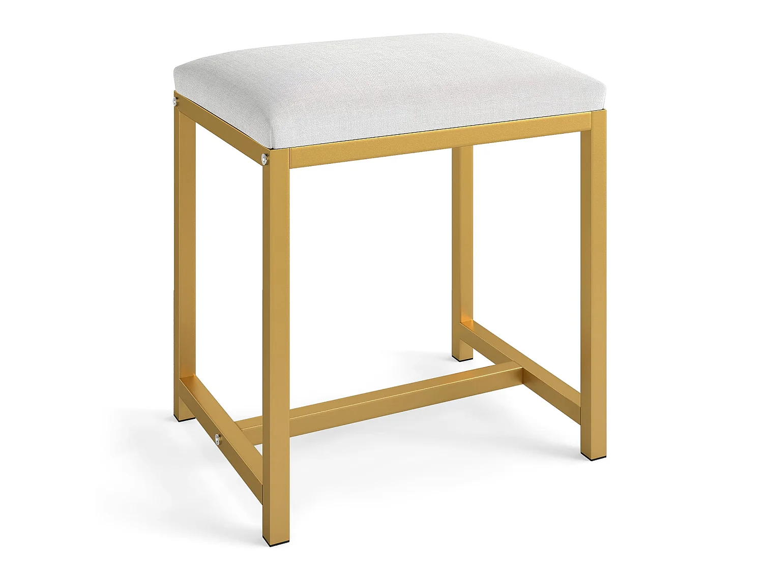 Hocker mit weicher, gepolsterter Sitzfläche Hocker für den Schminktisch
