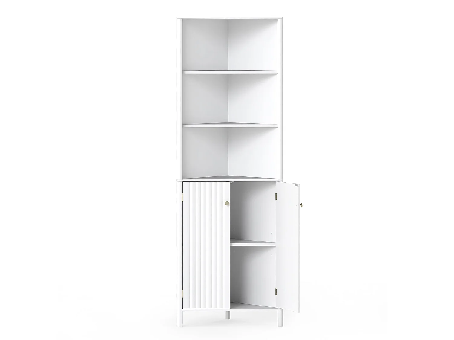 Eck-Standschrank für die Küche Küchenregal