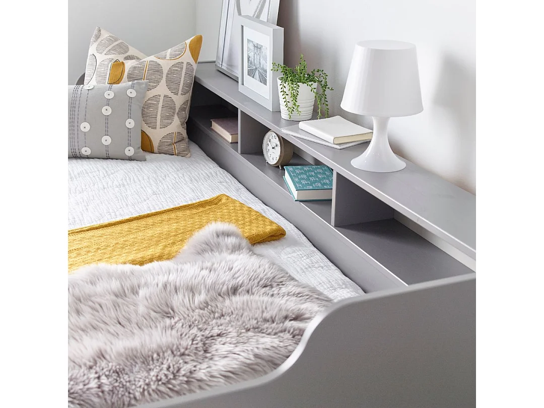 Tyler Grey Guest Bed And Trundle