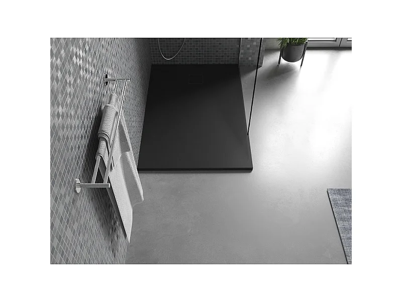 Mexen Bert piatto doccia rettangolare SMC 100 x 70 cm, nero - 4K707010