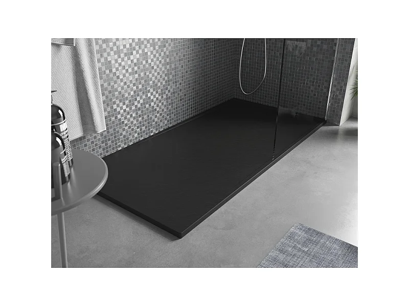 Mexen Amon piatto doccia rettangolare SMC 160 x 80 cm, nero - 4F708016