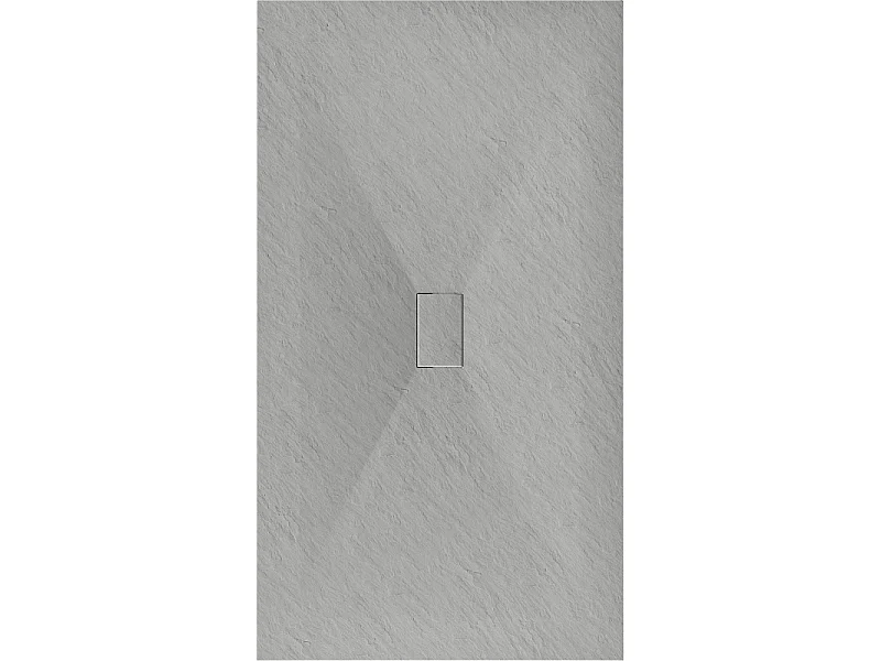Mexen Hugo rechteckige Duschwanne SMC 160 x 100 cm, grau - 42611016