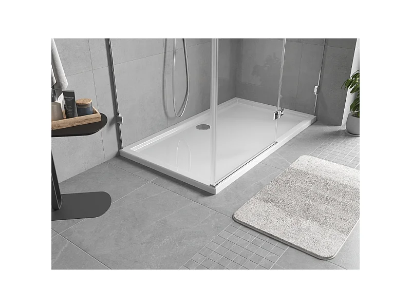 Mexen Flow rechthoekige slim douchebak 140 x 70 cm, wit glans - 46R107014