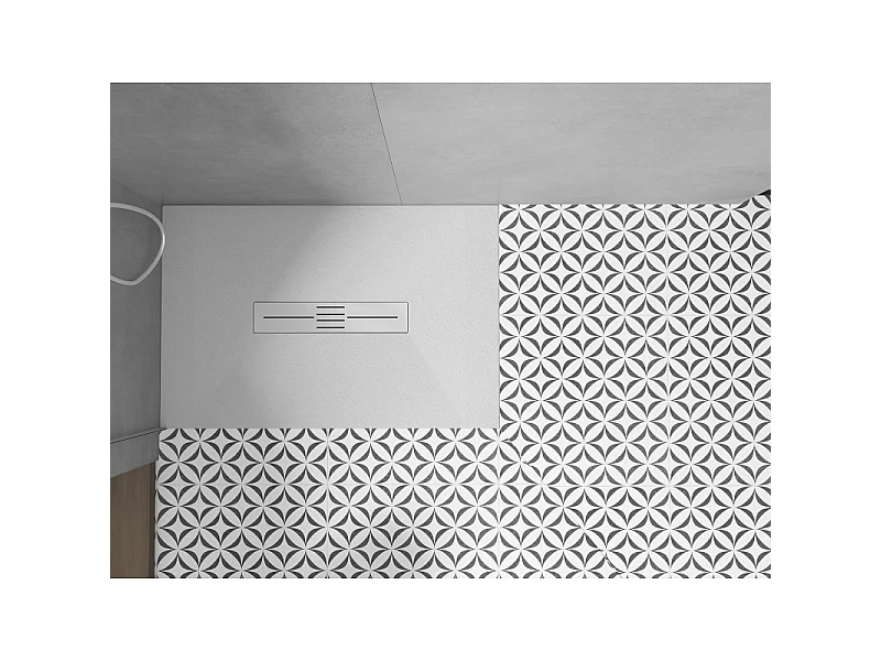 Mexen Toro rechthoekige douchebak SMC 130 x 70 cm, wit - 43107013