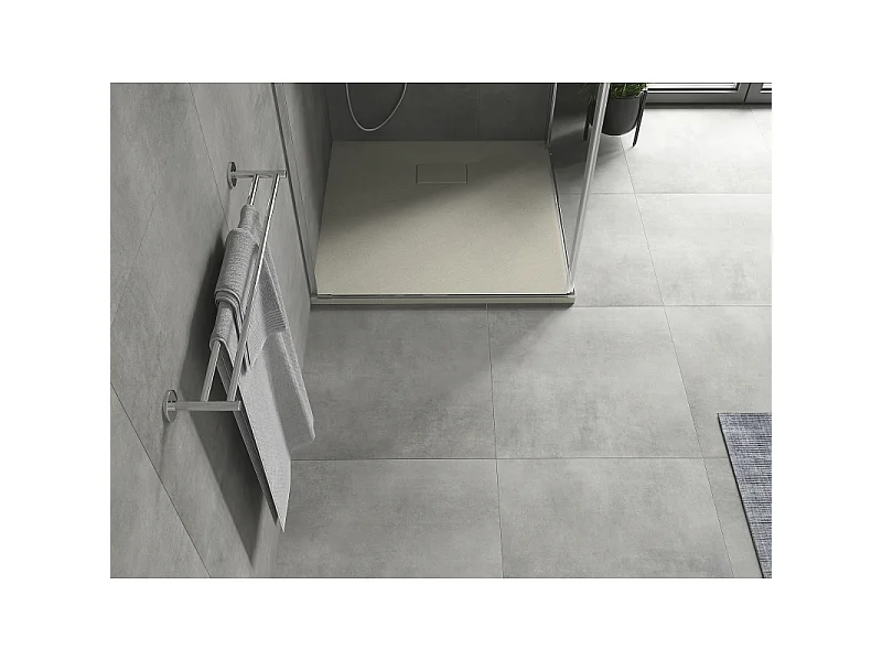 Mexen Hugo quadratische Duschwanne SMC 80 x 80 cm, beige - 42698080