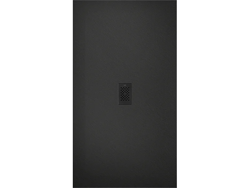 Mexen Hugo receveur rectangulaire SMC 200 x 100 cm, noir, cache noir - 42701020-B