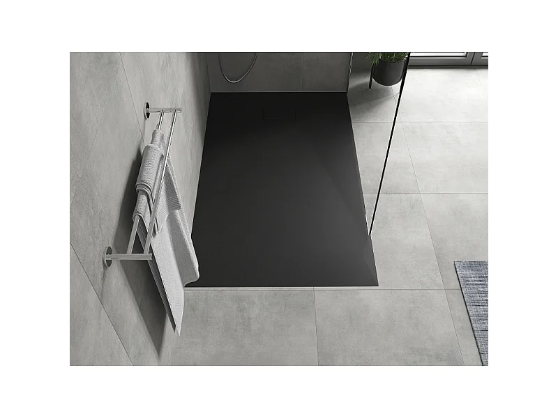 Mexen Hugo rectangular shower tray SMC 150 x 90 cm, black - 42709015