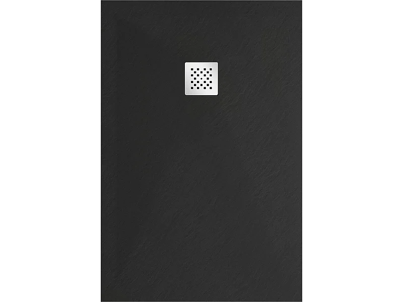 Mexen Stone+ piatto doccia rettangolare in composito 140 x 90 cm, nero - 44709014