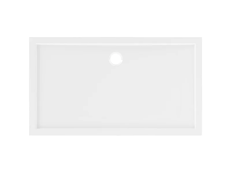 Mexen Flow rechthoekige slanke douchebak 140 x 100 cm, witte glans - 46R101014