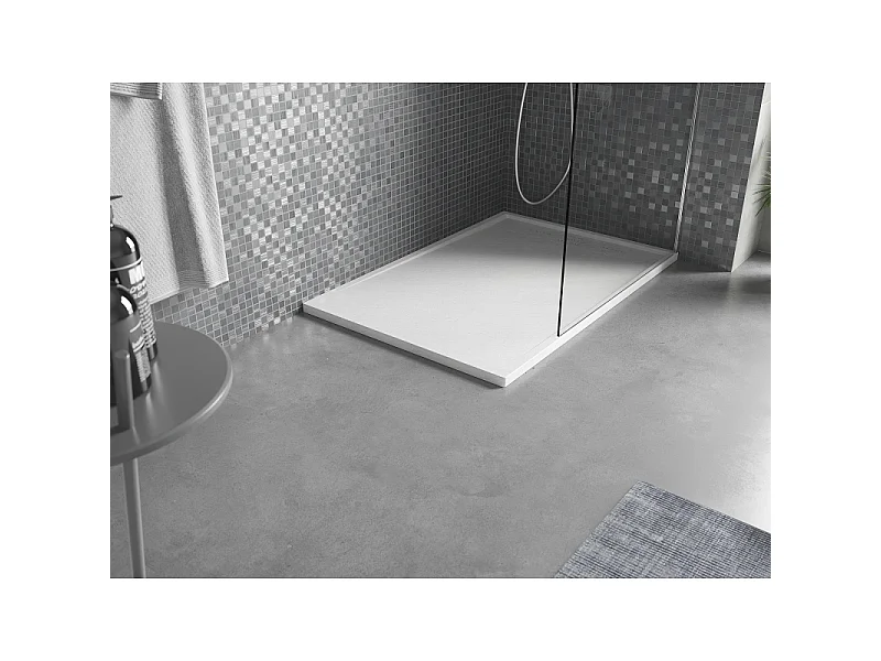 Mexen Amon rechthoekige douchebak SMC 90 x 80 cm, wit - 4F108090