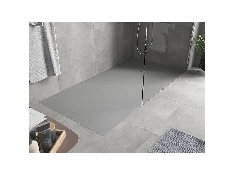 Mexen Hugo Rechteckige Duschwanne SMC 180 x 80 cm, grau - 42618018