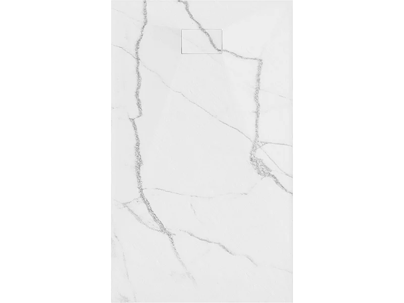 Mexen Hugo base de duche retangular SMC 160 x 90 cm, pedra branca - 42159016