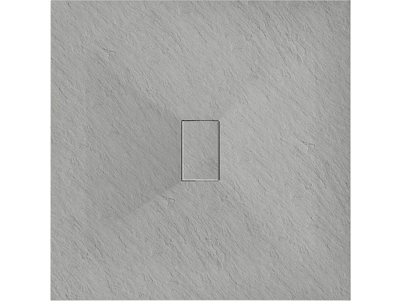 Mexen Hugo plato de ducha cuadrado SMC 100 x 100 cm, gris - 42611010