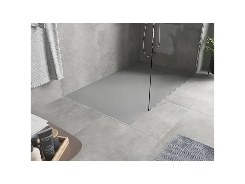 Mexen Hugo Rechteckige Duschwanne SMC 150 x 80 cm, grau - 42618015