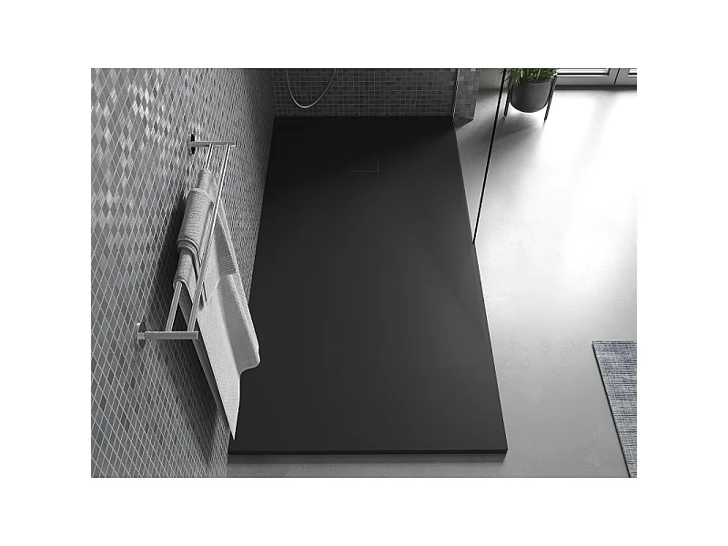 Mexen Bert piatto doccia rettangolare SMC 170 x 80 cm, nero - 4K708017