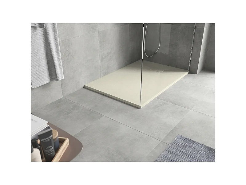 Mexen Hugo Rechteckige Duschwanne SMC 120 x 70 cm, beige - 42697012