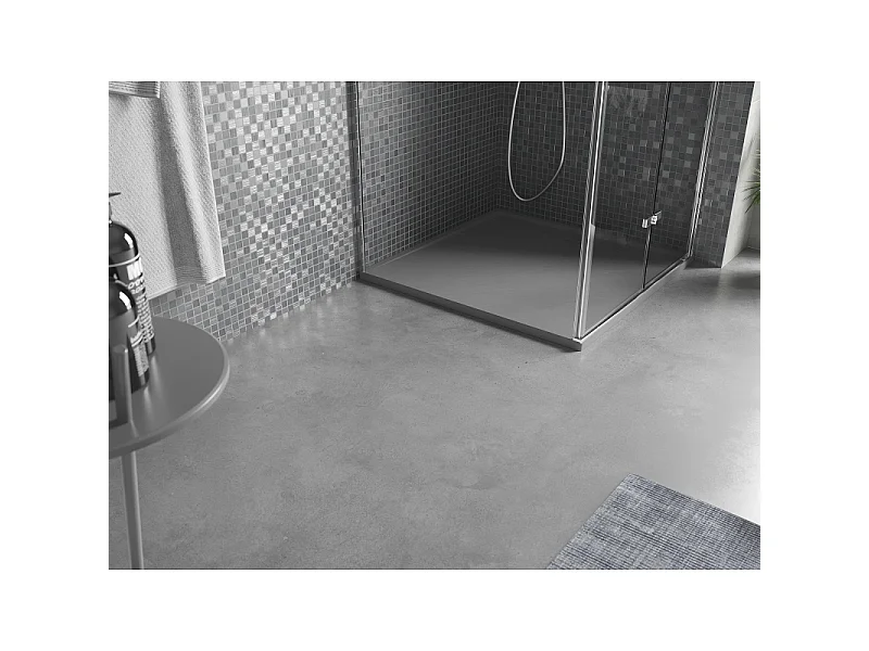 Mexen Amon vierkante douchebak SMC 90 x 90 cm, grijs - 4F619090