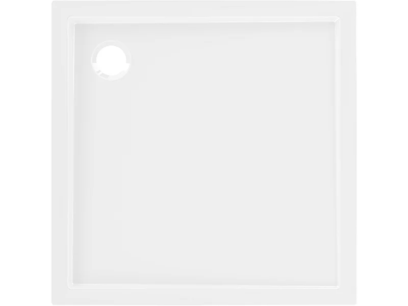 Mexen Flow Duschwanne quadratisch Slim 120 x 120 cm, weiß glänzend - 46S101212