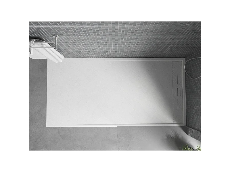 Mexen Amon brodzik prostokątny SMC 180 x 90 cm, biały - 4F109018