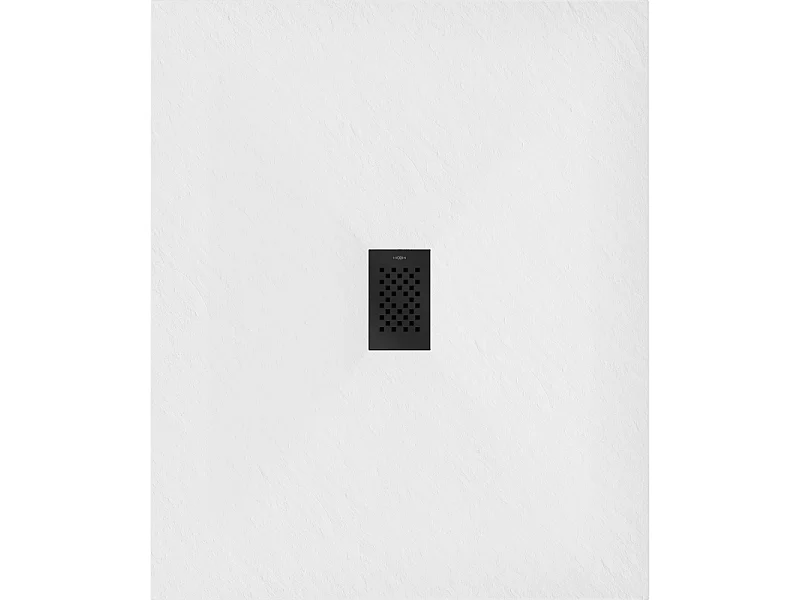 Mexen Hugo rectangular shower tray SMC 130 x 100 cm, white, black cover - 42101013-B