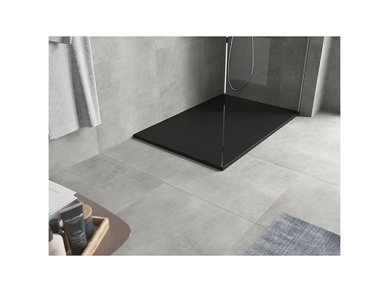 Mexen Hugo receveur rectangulaire SMC 80 x 70 cm, noir - 42707080