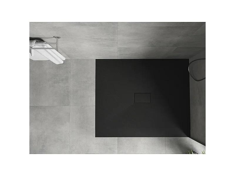 Mexen Hugo piatto doccia rettangolare SMC 110 x 100 cm, nero - 42701011