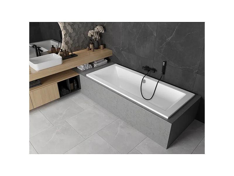 Mexen Cube vasca rettangolare 190 x 80 cm, bianca - 55051908000