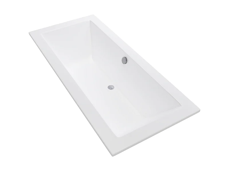 Mexen Cube vasca da bagno rettangolare 170 x 80 cm, bianca - 55051708000