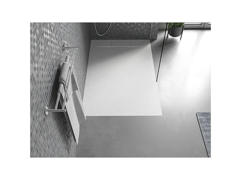 Mexen Otto rechthoekige douchebak SMC 140 x 80 cm, wit - 4N108014