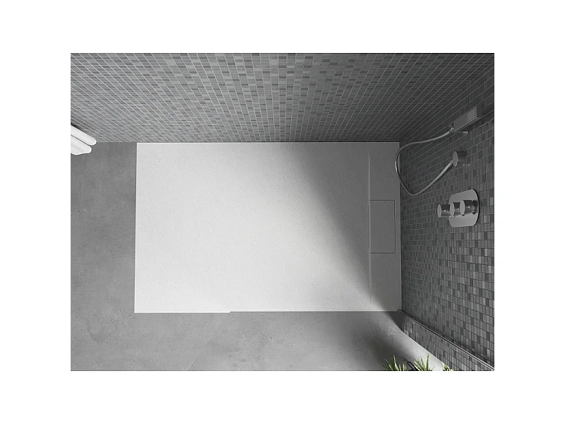 Mexen Otto rechthoekige douchebak SMC 140 x 80 cm, wit - 4N108014