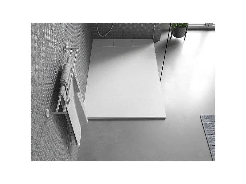 Mexen Otto rechthoekige douchebak SMC 140 x 80 cm, wit - 4N108014