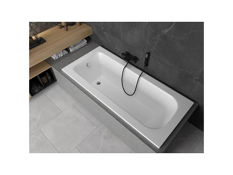Mexen Vega rechthoekig bad 180 x 90 cm, wit - 55011809000