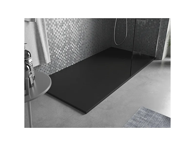 Mexen Bert piatto doccia rettangolare SMC 180 x 80 cm, nero - 4K708018