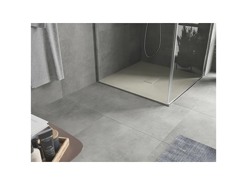 Mexen Hugo vierkante douchebak SMC 100 x 100 cm, beige - 42691010