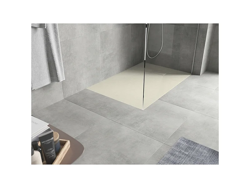 Mexen Hugo rechthoekige SMC douchebak 100 x 90 cm, beige - 42699010