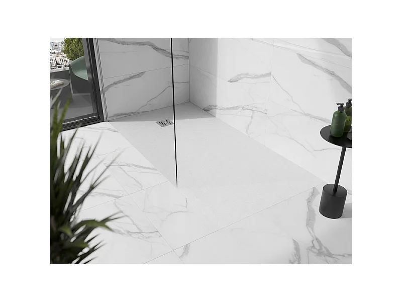 Mexen Stone+ rechthoekige composietdouchebak 200 x 100 cm, wit - 44101020