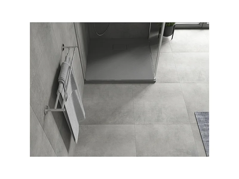 Mexen Hugo receveur de douche carré SMC 70 x 70 cm, gris - 42617070