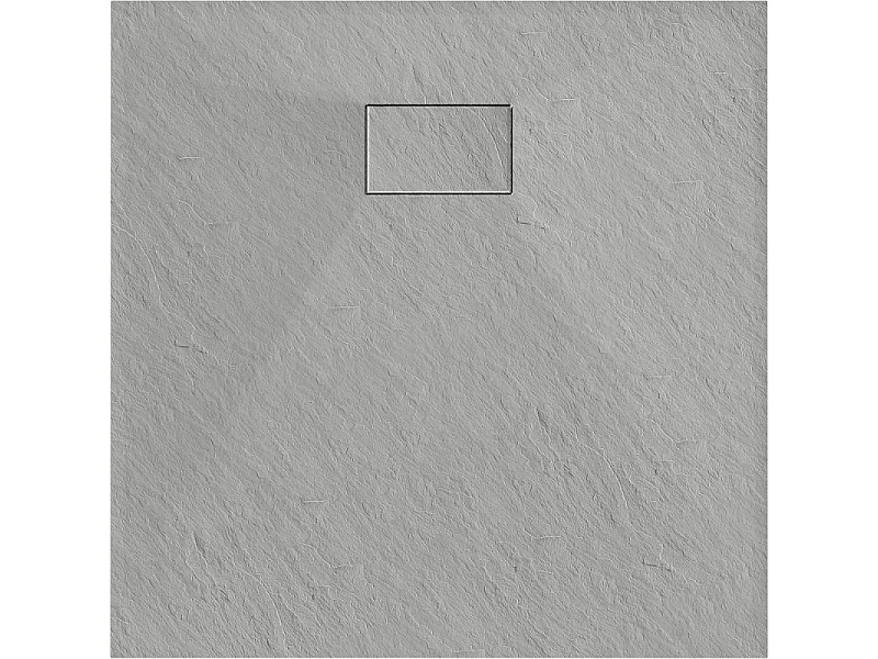 Mexen Hugo receveur de douche carré SMC 70 x 70 cm, gris - 42617070