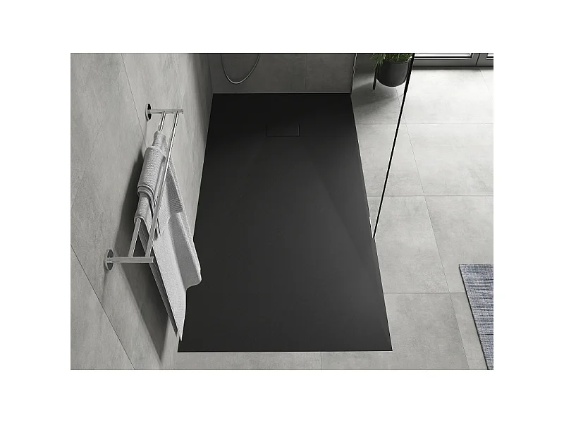 Mexen Hugo rectangular shower tray SMC 170 x 90 cm, black - 42709017