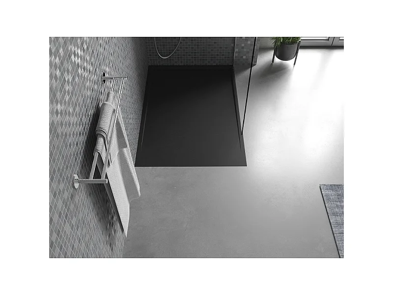 Mexen Amon piatto doccia rettangolare SMC 90 x 70 cm, nero - 4F707090