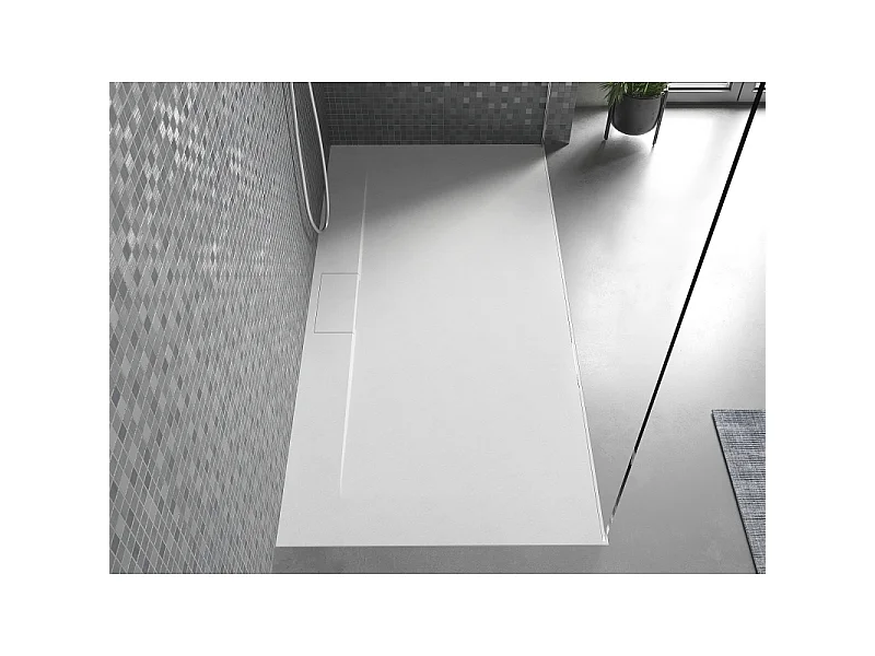 Mexen Egon rechthoekige SMC douchebak 170 x 80 cm, wit - 4R108017