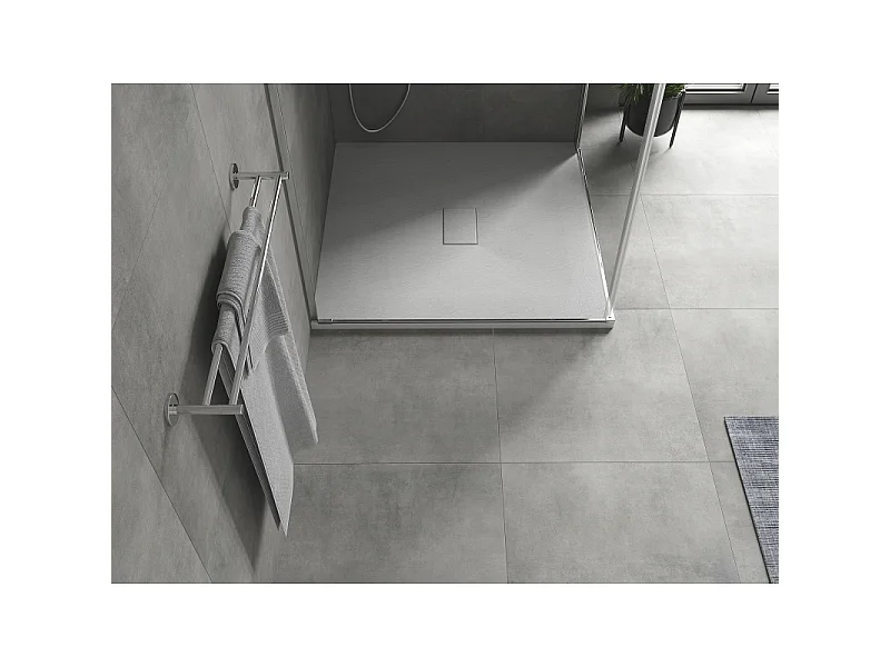 Mexen Hugo piatto doccia quadrato SMC 100 x 100 cm, bianco - 42101010