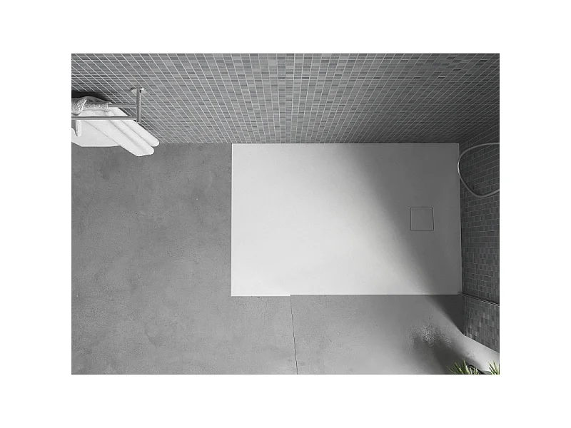Mexen Bert rechthoekige douchebak SMC 90 x 80 cm, wit - 4K108090