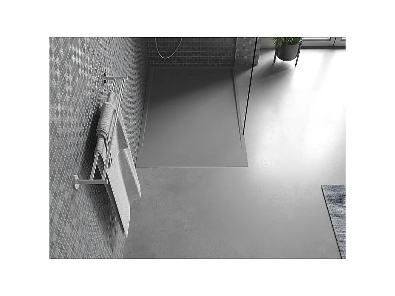 Mexen Amon rechthoekige douchebak SMC 120 x 90 cm, grijs - 4F619012
