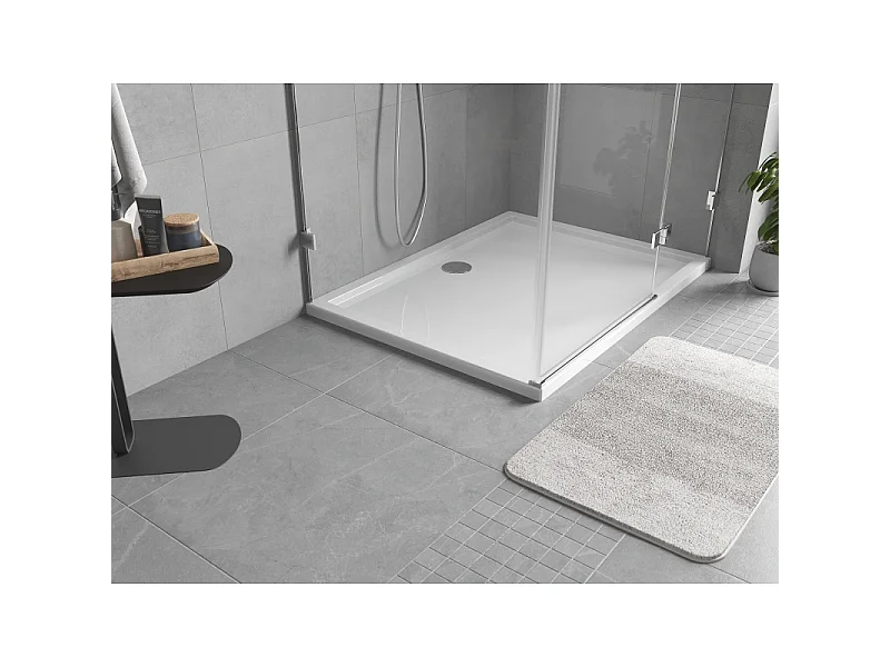 Mexen Flow rechthoekige douchebak slim 130 x 75 cm, wit glans - 46R107513
