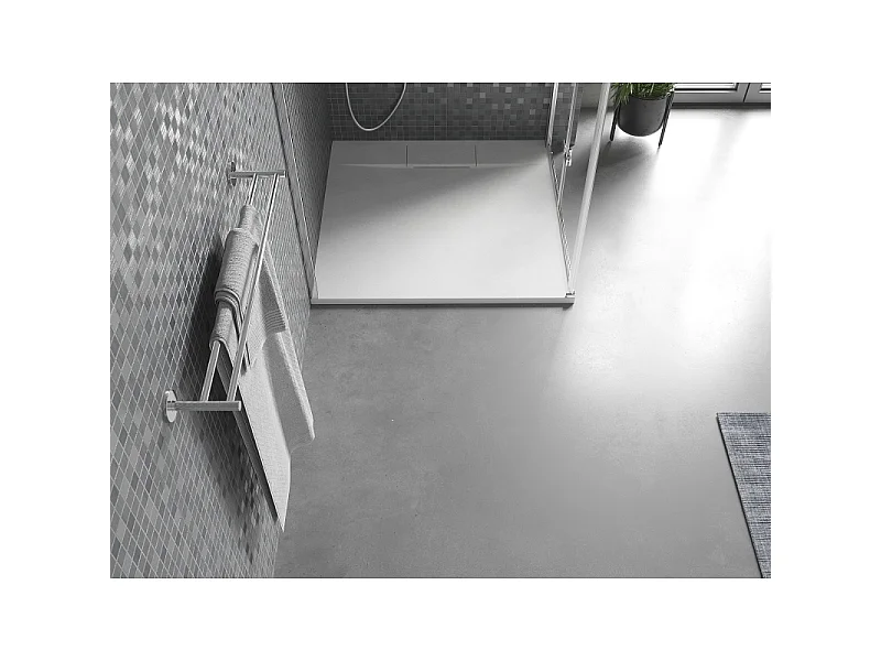 Mexen Otto quadratische Duschwanne SMC 90 x 90 cm, weiß - 4N109090