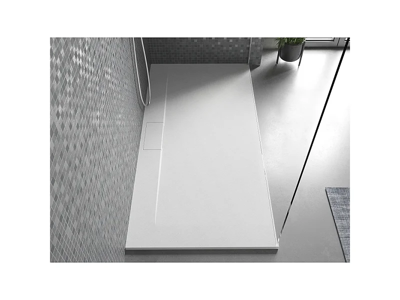 Mexen Egon rechthoekige SMC douchebak 180 x 80 cm, wit - 4R108018